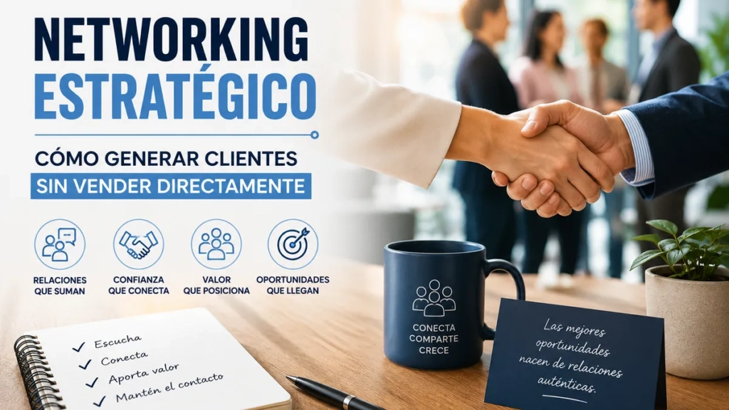 Empresarios mexicanos creando relaciones profesionales mediante networking estratégico para generar nuevas oportunidades de negocio