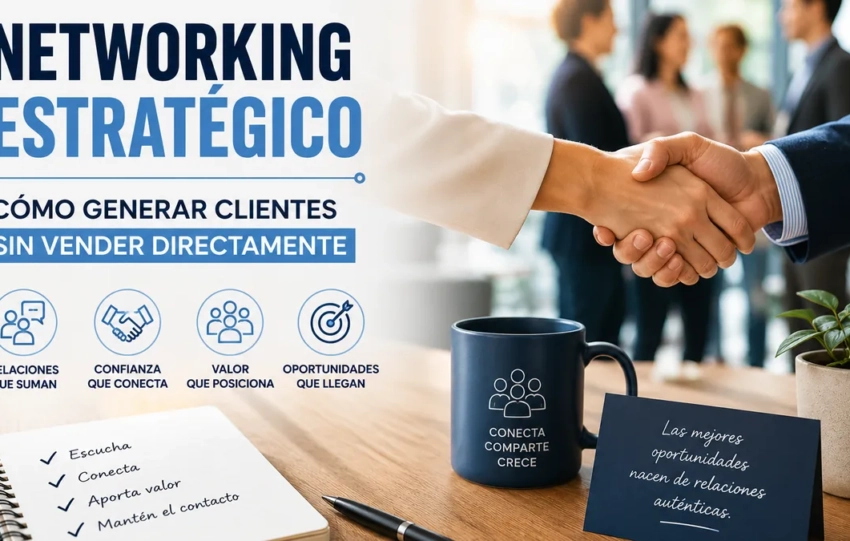 Empresarios mexicanos creando relaciones profesionales mediante networking estratégico para generar nuevas oportunidades de negocio