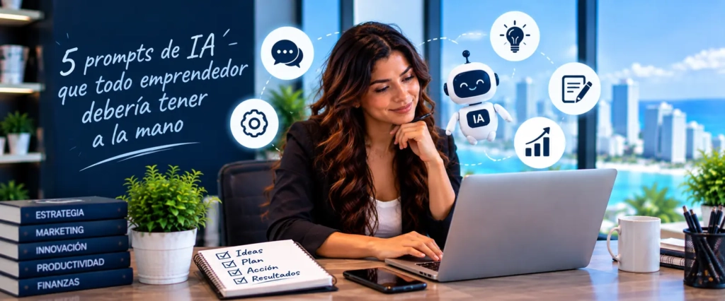 5 prompts de IA para emprendedores