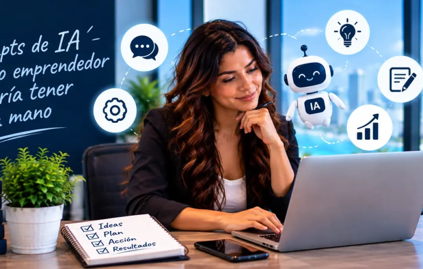 5 prompts de IA para emprendedores