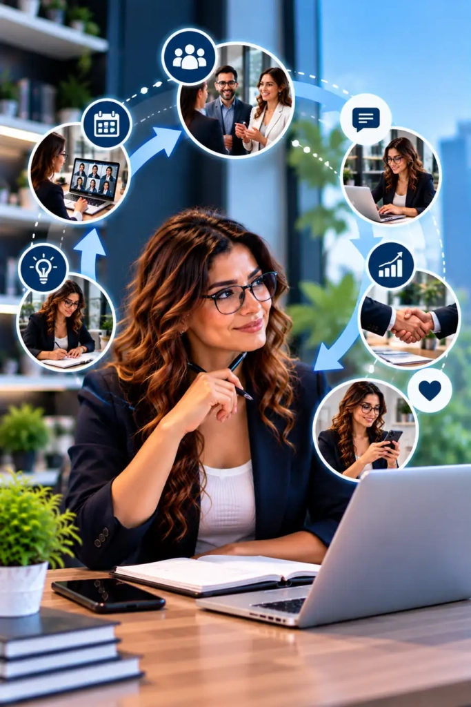 Networking empresarial como estrategia continua para generar oportunidades