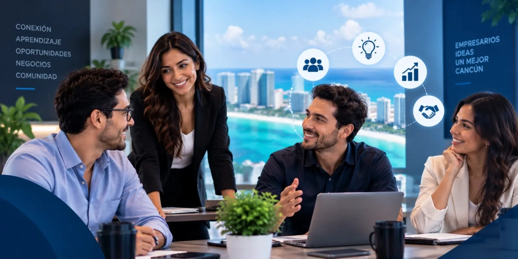 Comunidad empresarial SOY-PYME para emprendedores en Cancún
